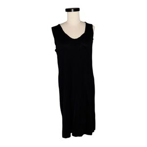 J. Crew Black Sleeveless Pocket Dress